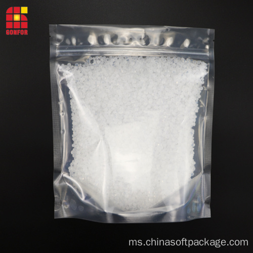 Clear Mylar Bags Food Packaging Zipper Bags